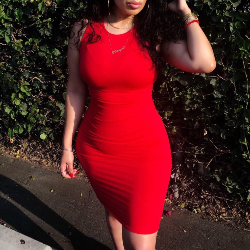 Bodycon Red Dress (ALMOST SOLD OUT)